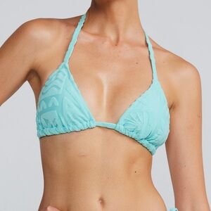 Free People x Poolside Paradiso Mai Tai String Tie Bikini Top